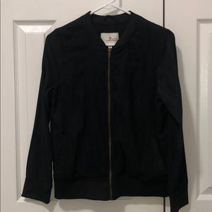 Rosio Black, Suede Sweater